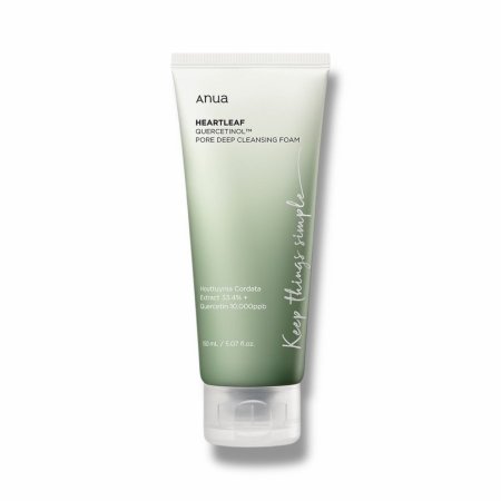 غسول الرغوة العميق من Anua – عناية ليلية بمسام أنقى